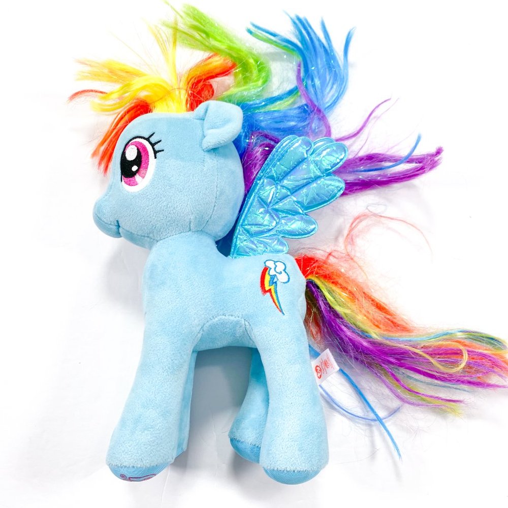 My Little Pony 10” Sparkle Rainbow Dash 2017 TY Plush - Picture 4 of 6